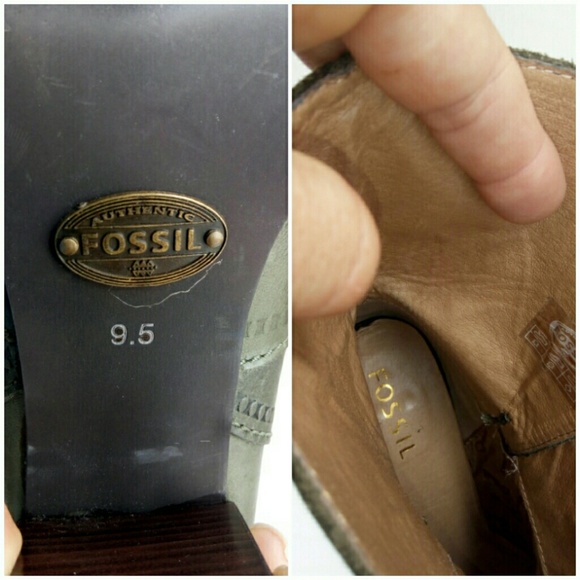 Fossil embellished strap ankle booties - Picture 8 of 8